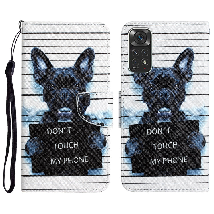 Custodia per telefono in pelle con disegno colorato, For Xiaomi Redmi Note 11 Global