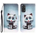 Custodia per telefono in pelle con disegno colorato, For Xiaomi Redmi Note 11 Global