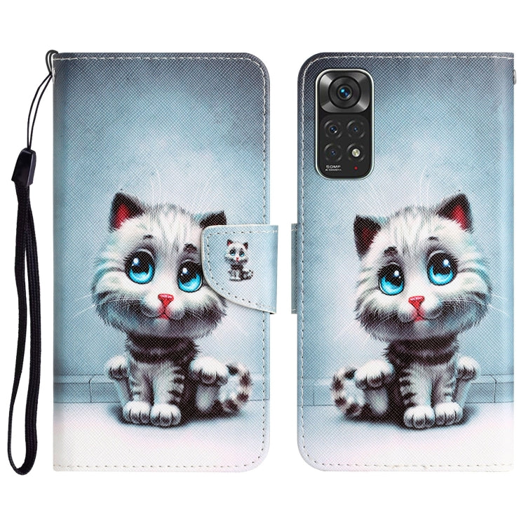 Custodia per telefono in pelle con disegno colorato, For Xiaomi Redmi Note 11 Global