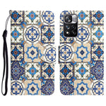 Custodia per telefono in pelle con disegno colorato, For Xiaomi Redmi Note 11 Pro 5G