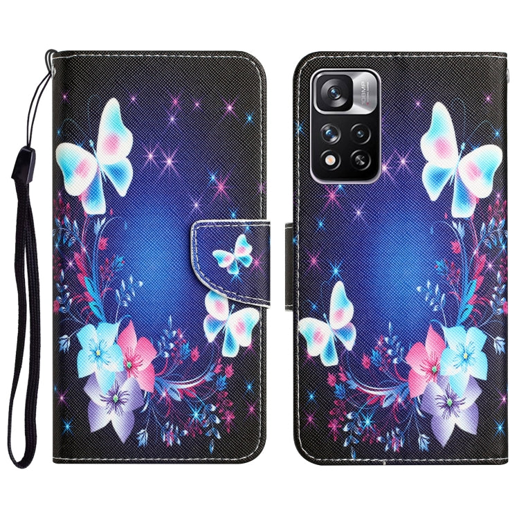 Custodia per telefono in pelle con disegno colorato, For Xiaomi Redmi Note 11 Pro 5G