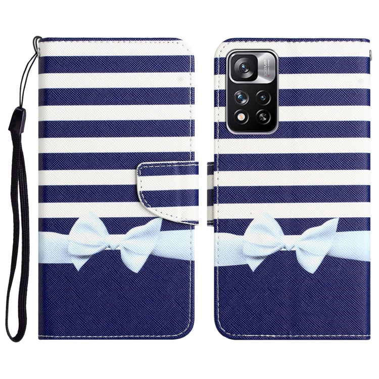 Custodia per telefono in pelle con disegno colorato, For Xiaomi Redmi Note 11 Pro 5G