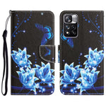 Custodia per telefono in pelle con disegno colorato, For Xiaomi Redmi Note 11 Pro 5G