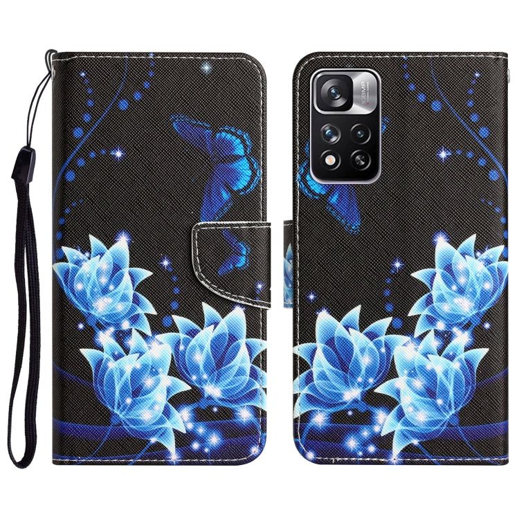 Custodia per telefono in pelle con disegno colorato, For Xiaomi Redmi Note 11 Pro 5G