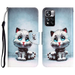 Custodia per telefono in pelle con disegno colorato, For Xiaomi Redmi Note 11 Pro 5G
