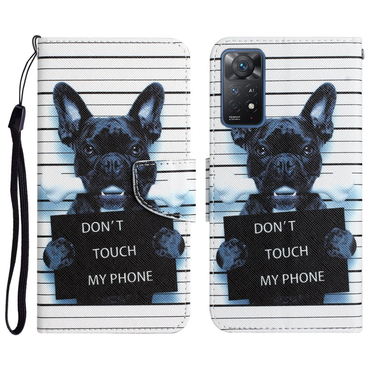 Custodia per telefono in pelle con disegno colorato, For Xiaomi Redmi Note 11 Pro Global