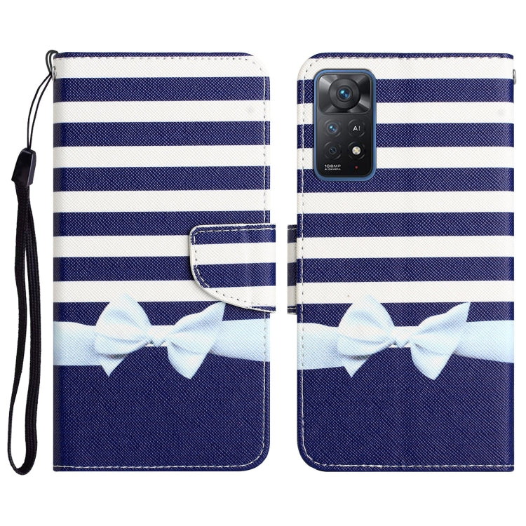 Custodia per telefono in pelle con disegno colorato, For Xiaomi Redmi Note 11 Pro Global