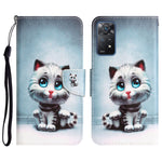 Custodia per telefono in pelle con disegno colorato, For Xiaomi Redmi Note 11 Pro Global