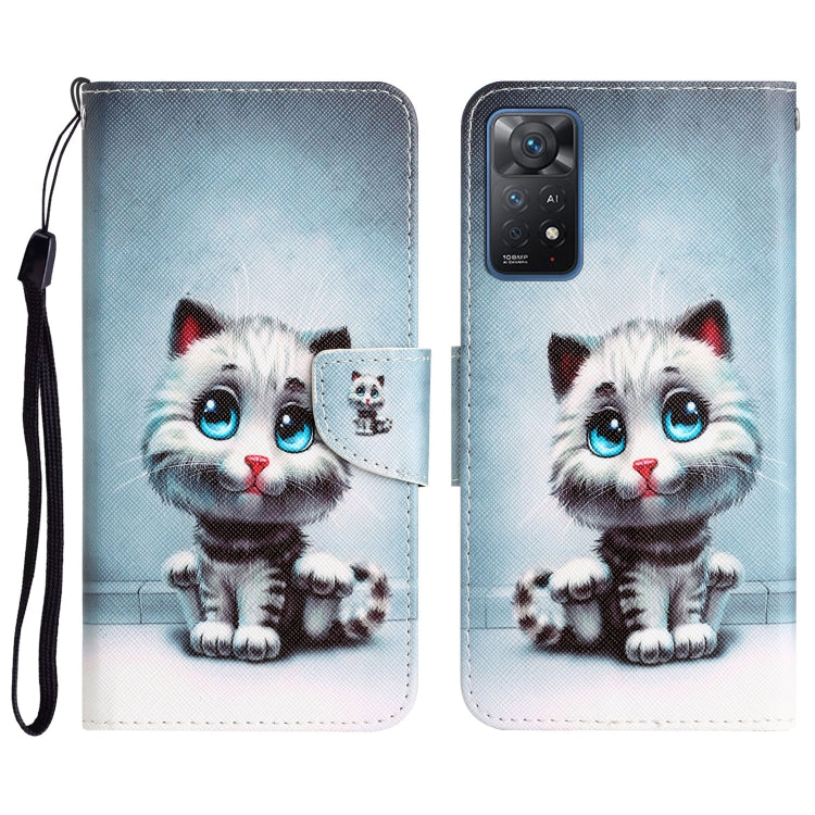 Custodia per telefono in pelle con disegno colorato, For Xiaomi Redmi Note 11 Pro Global
