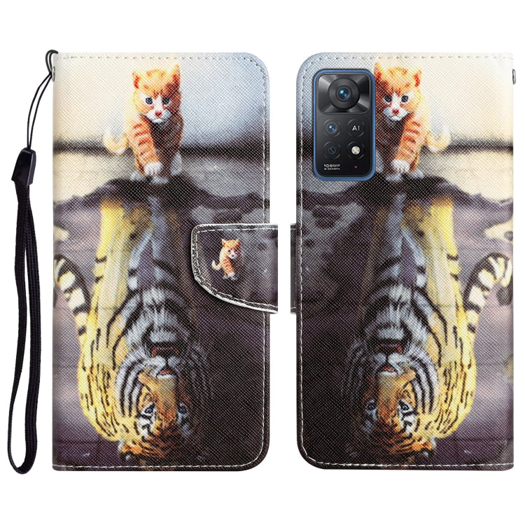Custodia per telefono in pelle con disegno colorato, For Xiaomi Redmi Note 11 Pro Global
