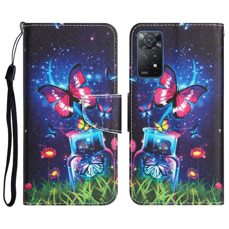 Custodia per telefono in pelle con disegno colorato, For Xiaomi Redmi Note 11 Pro Global