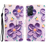 Custodia per telefono in pelle con disegno colorato, For Xiaomi Redmi Note 11 Pro Global
