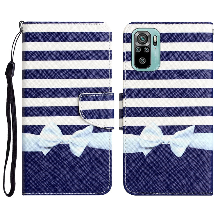 Custodia per telefono in pelle con disegno colorato, For Xiaomi Redmi Note 10 4G