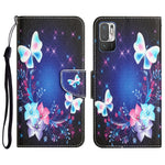 Custodia per telefono in pelle con disegno colorato, For Xiaomi Redmi Note 10 5G