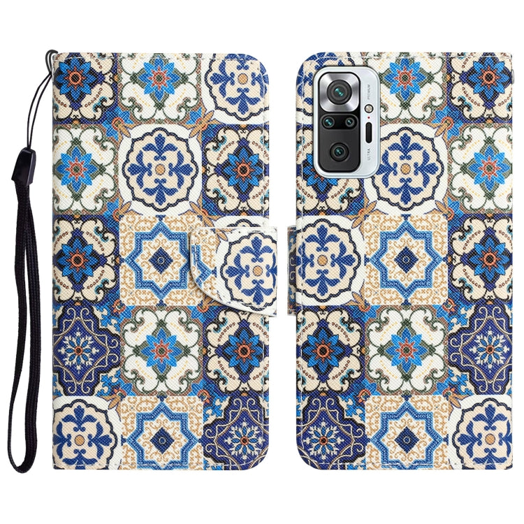 Custodia per telefono in pelle con disegno colorato, For Xiaomi Redmi Note 10 Pro 4G