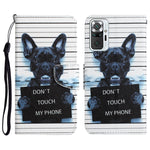 Custodia per telefono in pelle con disegno colorato, For Xiaomi Redmi Note 10 Pro 4G