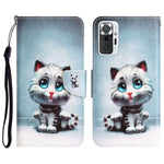 Custodia per telefono in pelle con disegno colorato, For Xiaomi Redmi Note 10 Pro 4G