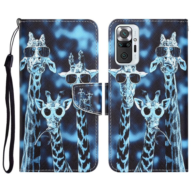 Custodia per telefono in pelle con disegno colorato, For Xiaomi Redmi Note 10 Pro 4G