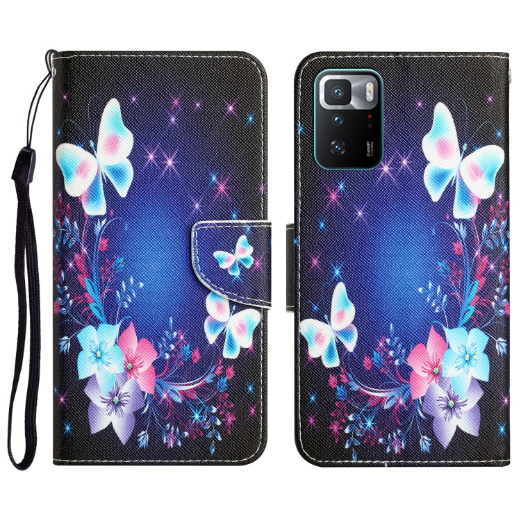 Custodia per telefono in pelle con disegno colorato, For Xiaomi Redmi Note 10 Pro 5G