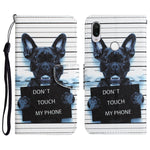 Custodia per telefono in pelle con disegno colorato, For Xiaomi Redmi Note 7 / 7 Pro