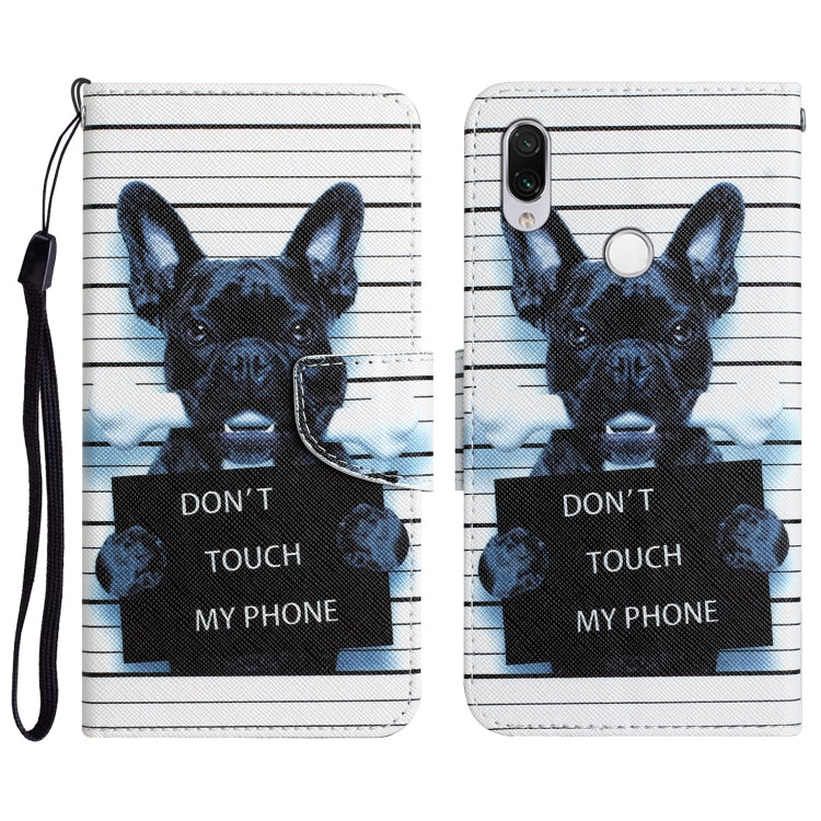 Custodia per telefono in pelle con disegno colorato, For Xiaomi Redmi Note 7 / 7 Pro