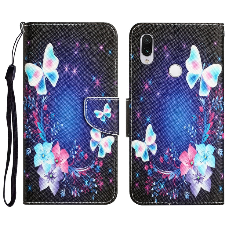 Custodia per telefono in pelle con disegno colorato, For Xiaomi Redmi Note 7 / 7 Pro