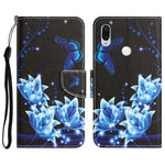 Custodia per telefono in pelle con disegno colorato, For Xiaomi Redmi Note 7 / 7 Pro