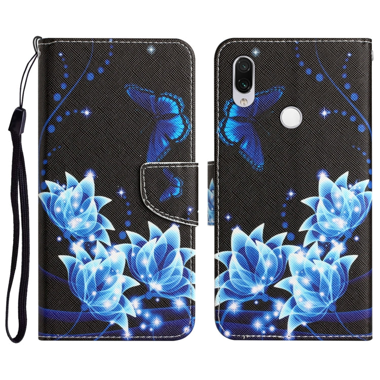 Custodia per telefono in pelle con disegno colorato, For Xiaomi Redmi Note 7 / 7 Pro