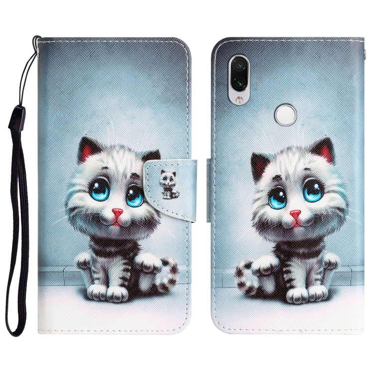 Custodia per telefono in pelle con disegno colorato, For Xiaomi Redmi Note 7 / 7 Pro