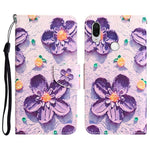 Custodia per telefono in pelle con disegno colorato, For Xiaomi Redmi Note 7 / 7 Pro