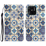 Custodia per telefono in pelle con disegno colorato, For Xiaomi Redmi 10C
