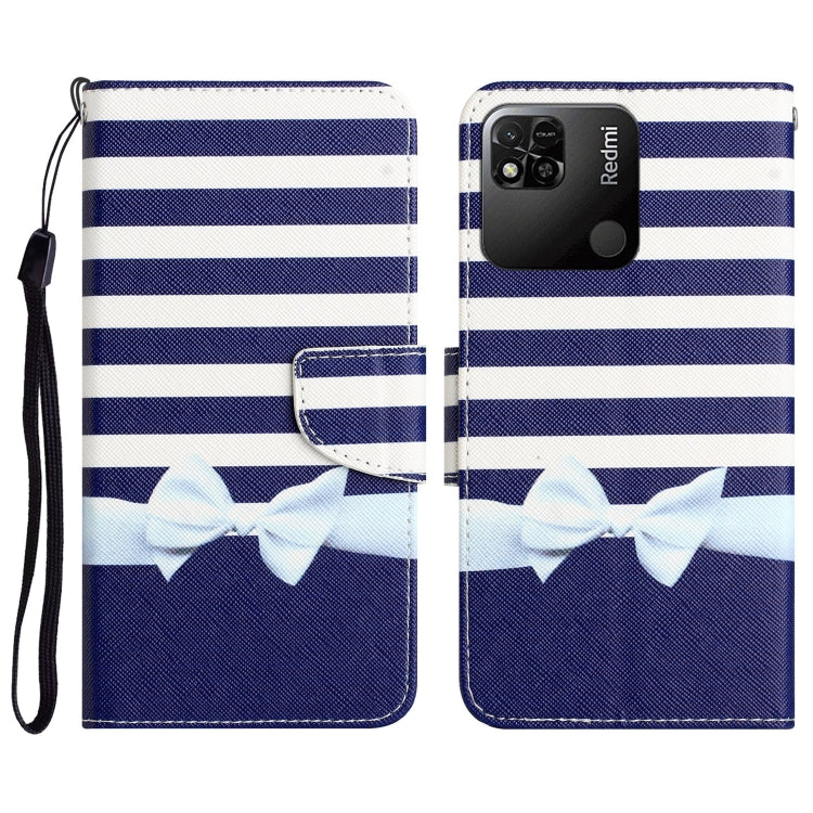 Custodia per telefono in pelle con disegno colorato, For Xiaomi Redmi 9C / 10A