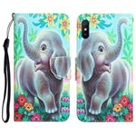 Custodia per telefono in pelle con disegno colorato, For Xiaomi Redmi 9A