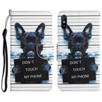 Custodia per telefono in pelle con disegno colorato, For Xiaomi Redmi 9A
