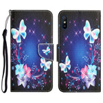 Custodia per telefono in pelle con disegno colorato, For Xiaomi Redmi 9A