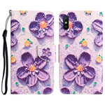 Custodia per telefono in pelle con disegno colorato, For Xiaomi Redmi 9A