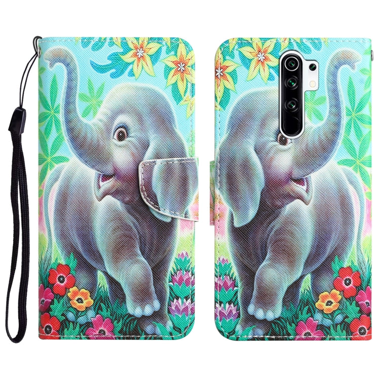 Custodia per telefono in pelle con disegno colorato, For Xiaomi Redmi 9