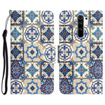 Custodia per telefono in pelle con disegno colorato, For Xiaomi Redmi 9