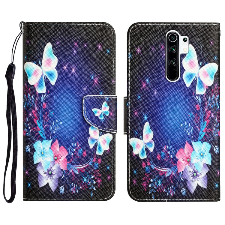 Custodia per telefono in pelle con disegno colorato, For Xiaomi Redmi 9