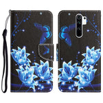 Custodia per telefono in pelle con disegno colorato, For Xiaomi Redmi 9