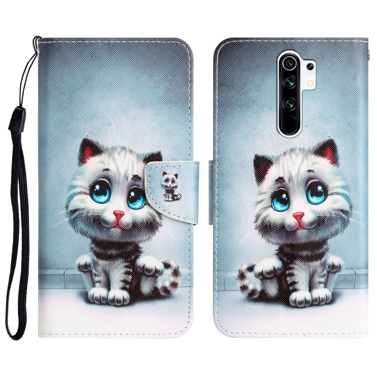 Custodia per telefono in pelle con disegno colorato, For Xiaomi Redmi 9