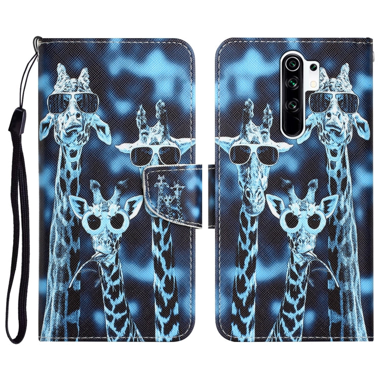 Custodia per telefono in pelle con disegno colorato, For Xiaomi Redmi 9