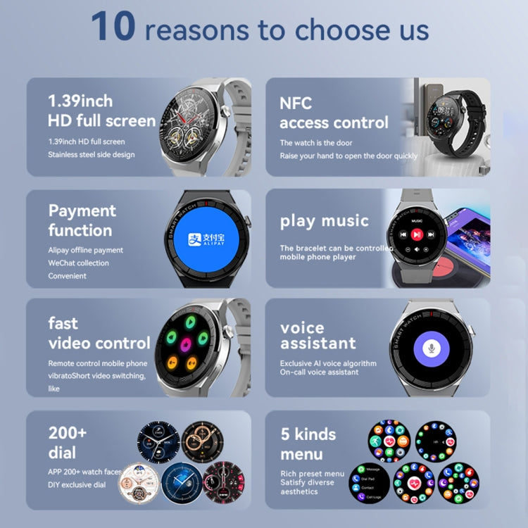GW69 Plus Smart Watch, supporta chiamata BT / frequenza cardiaca / pressione sanguigna / ossigeno nel sangue