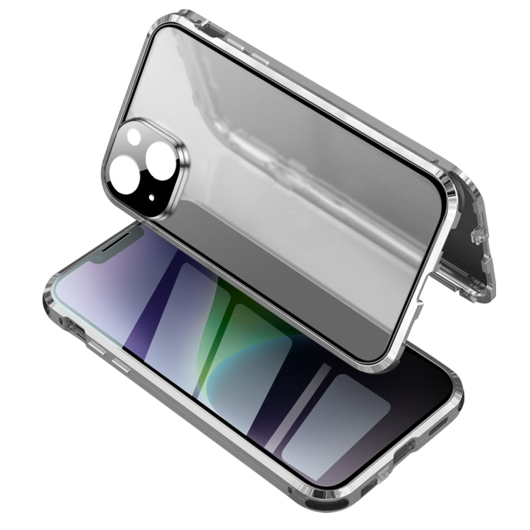 Custodia per telefono in vetro temperato magnetico anti-sbirciatina, For iPhone 14, For iPhone 14 Plus, For iPhone 14 Pro, For iPhone 14 Pro Max