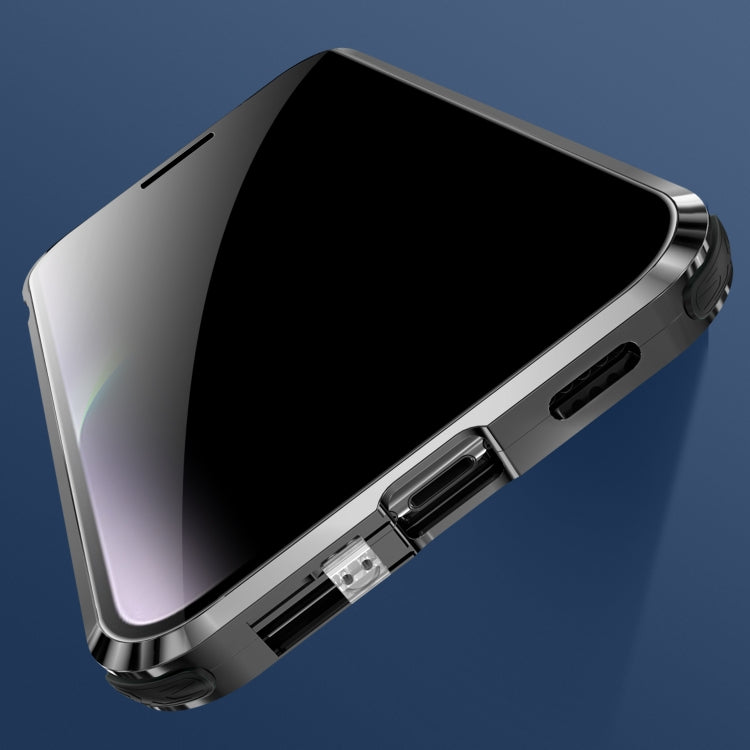 Custodia per telefono in vetro temperato magnetico anti-sbirciatina, For iPhone 14, For iPhone 14 Plus, For iPhone 14 Pro, For iPhone 14 Pro Max