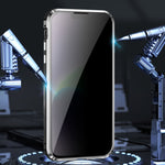Custodia per telefono in vetro temperato magnetico anti-sbirciatina, For iPhone 14, For iPhone 14 Plus, For iPhone 14 Pro, For iPhone 14 Pro Max