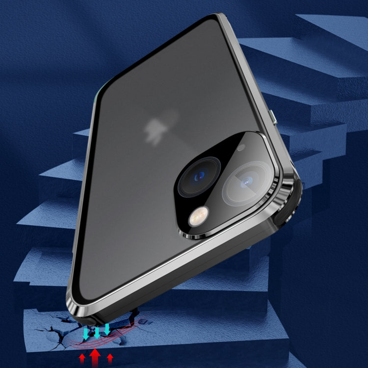 Custodia per telefono in vetro temperato magnetico anti-sbirciatina, For iPhone 14, For iPhone 14 Plus, For iPhone 14 Pro, For iPhone 14 Pro Max