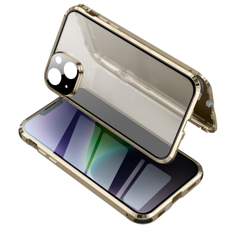 Custodia per telefono in vetro temperato magnetico anti-sbirciatina, For iPhone 14, For iPhone 14 Plus, For iPhone 14 Pro, For iPhone 14 Pro Max