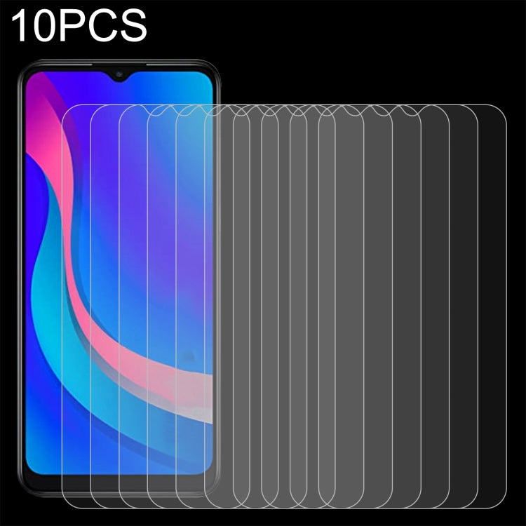 10 pellicole in vetro temperato da 0,26 mm 9H 2,5D, For TCL 305i (10 PCS), For UMIDIGI A13 Pro 5G (10 PCS), For UMIDIGI F3 5G (10 PCS)