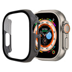 Custodia per orologio per PC con pellicola in vetro temperato, For Apple Watch Ultra 1 / 2 / 3 49mm